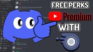 Get 3 MONTHS FREE OF YOUTUBE PREMIUM WITH DISCORD NITRO