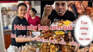 Món này Hao cơm quá mọi người ơi . Hôm nay anh em mình đi ăn cơm quán ở huyện chư sê