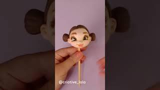 Como eu fiz o cabelinho da... #shortvideo #diycrafts #porcelanafria #coldporcelainclay