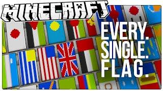 This Guy Made Every Single Country's Flag In Minecraft. All 226 Of Them. (Minecraft Custom Map)