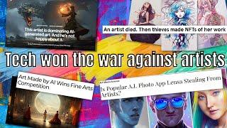 Artists are losing against AI - What's the future? Art and Capitalism