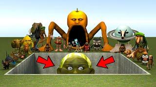 ALL NEW ITALIAN AI BRAINROT MEMES VS THE GIANT PIT WITH LIN GANG MELON! - Garry's Mod