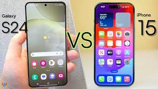 The Shocking Truth: Galaxy S24 vs iPhone 15 Revealed!