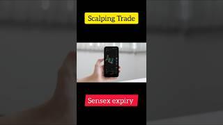 Sensex expiry scalping Trade ||Monthly expiry|| 27 may #options#trading#tradingstrategy #shorts