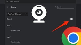 How to Disable and Block Camera Access in Google Chrome Browser Pc 2022