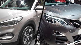 2017 Peugeot 3008 GT vs. 2017 Hyundai Tucson