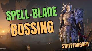 TOP Spellblade Build for Bossing in Throne and Liberty MMORPG (Staff/Dagger)