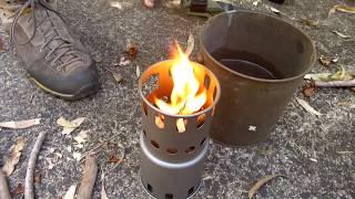 Toaks Titanium Hiking Stove Part 1