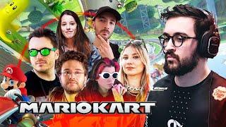 LA MOYENNE D'ÂGE DIMINUE - Soirée du lundi - Mario kart 8 - ft. Zerator, Antoine, Angle Droit,...