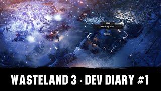 Wasteland 3 Dev Diary #1 - Создание персонажей, персонализация и битвы [RU]