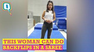 Parul Arora's Breathtaking Backflips Are Winning The Internet | The Quint