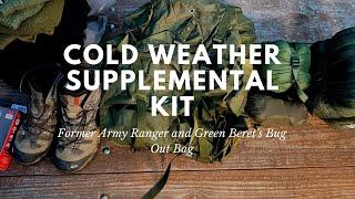 Cold Weather Supplemental Kit for Bug Out Bags | Gray Bearded Green Beret