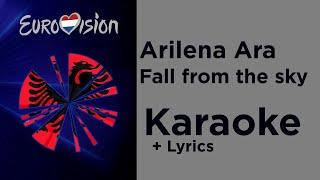 Arilena Ara - Fall from the sky (Karaoke) Albania Eurovision 2020