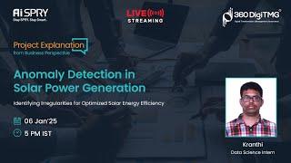 Anomaly Detection in Solar Power Generation | 360DigiTMG