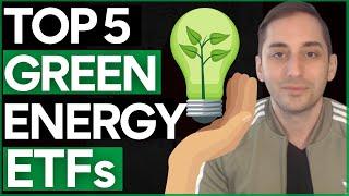 How to EASILY Invest in Renewable Energy for INCOME! 5 Green Energy ETFs Compared & Reviewed!