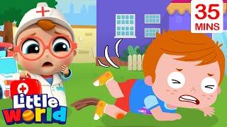 Baby John To The Rescue | Doctor Checkup Song | Kids Songs & Nursery Rhymes by Little World