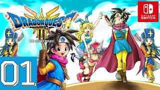 DRAGON QUEST III HD-2D Remake [Switch] | Gameplay Walkthrough Part 1 Prologue | No Commentary