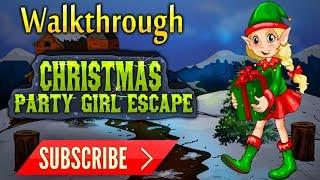 Christmas Party Girl Escape Walkthrough [Games4Escape]