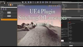 UE4 Plugin Stitching of landscapes plus World Composition tutorial 3