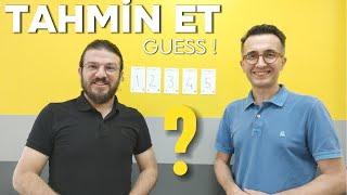 A2 Türkçe Kelimeyi Tahmin Et! |  Guess the Turkish Word!