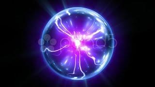 Plasma Ball In Hd, Looped.. Stock Footage