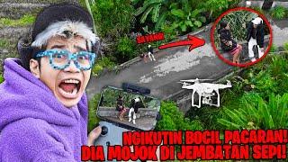 TERTANGKAP BASAH! NGINTIP BOCIL PACARAN PAKAI DRONE, TERNYATA JEMPUT CEWEK DI JEMBATAN!!! DIA MAU...