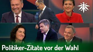 Politiker-Zitate vor der Wahl | DHV-News # 456