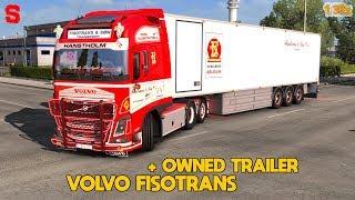 VOLVO FISOTRANS + OWNED TRAILER [1.32x] - SiMoN3 ETS2