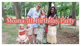 Landon's 5th Birthday Party Prep! Moana Party in a Park by Magical Mom Laura