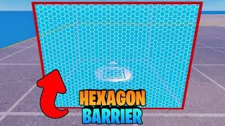 How to Create HEXAGON BARRIERS in Fortnite! #uefn #new #tutorial #oleszyk #fortnite