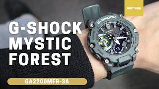 UNBOXING G-SHOCK GA2200MFR-3A MYSTIC FOREST WATCH