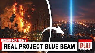 Massive FireStorm in LA Caught with Project Blue Beam!