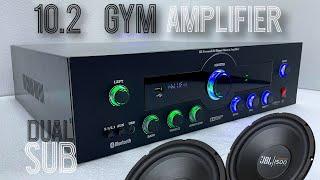 10.2 GYM Amplifier  // Dual sub woofer model