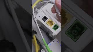 Fiber Internet Setup Gpon Fiber Converter, Mikrotik hex Router 6