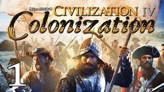 Играем в Civilization IV Colonization часть 1