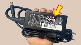 Many people don't know about this special function of laptop chargers! Very useful.