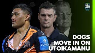 Stefano Utoikamanu leaves Tigers, Dogs pounce | NRL 360 | Fox League