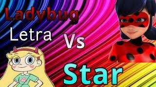 LADYBUG VS STAR BUTTERFLY (TORNEO UNIVERSAL NERDCORE) LETRA) -AZULITO KAWAII