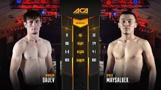 Ибрагим Дауев vs. Айбек Майсалбек | Ibragim Dauev vs. Aybek Maysalbek | ACA YE 33