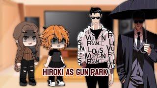 [ntr] kokujin no tenkousei react to hiroki as gun park [1/2](lookisam/ntr) put on 2x speed