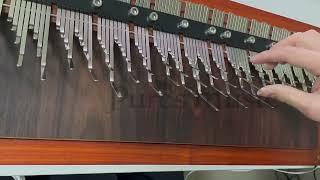 Array Mbira Upgraded model 4 octave, Chromatic Kalimba #arraymbira #bigkalimba #chromatickalimba