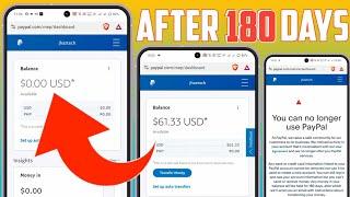 How to get your money from Permanently Limited Paypal Account After 180 DAYS Tutorial 2024