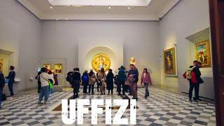 Uffizi Gallery Full Walkthrough 4K Virtual Tour Florence Italy