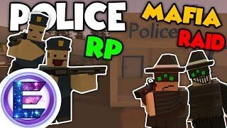 POLICE RP - Mafia Raid ! - Attack on PD - Where's your gun licence ? - Unturned Roleplay