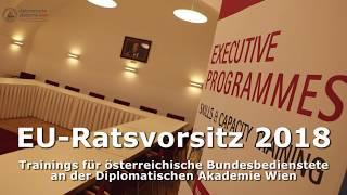 EU-Ratsvorsitztraining an der Diplomatischen Akademie Wien