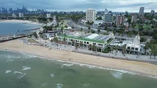 St kilda Encore drone shot 4k // Rich In Beauty Films