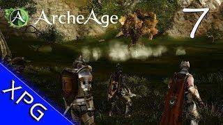 Lets Play... ArcheAge Episode 7 (The DaggerWolves Army Take on The Giant Ent)