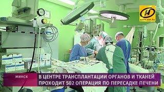 Более 500 пересадок печени провели в Центре трансплантации органов и тканей