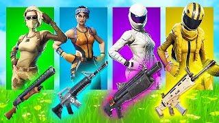 *РАНДОМНЫЙ СКИН* ЧЕЛЛЕДНЖ В ФОРТНАЙТ! КАКОЙ СКИН - ТАКОЕ И ОРУЖИЕ FORTNITE