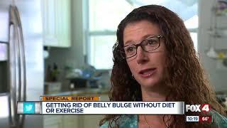 Getting Rid of Belly Bulge Without Diet or Exercise